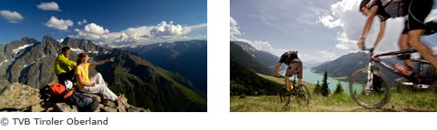 Urlaub Oberland - Urlaub Bergsteigen - Urlaub Radfahren